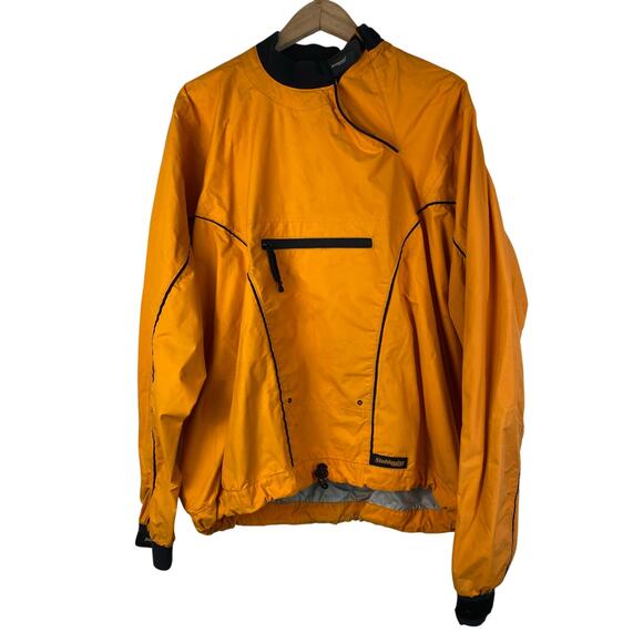 Stohlquist WaterWare Men's Orange 100% Nylon Pullover Kayaking Jacket - Picture 1 of 10